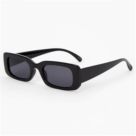 black rectangle sunglasses mens|black rectangle sunglasses for women.